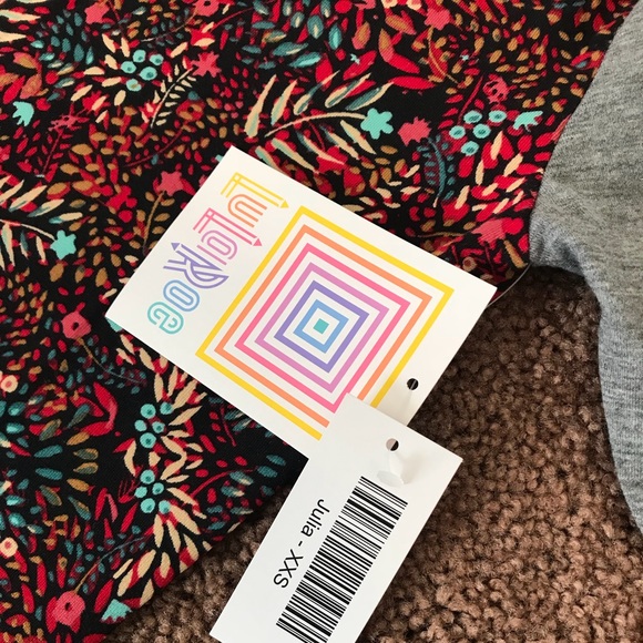 LULA ROE JULIA XXS NWT - Picture 3 of 4